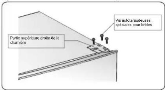 HISENSE FF176F20W - Installation d'une poignée de porte - 4