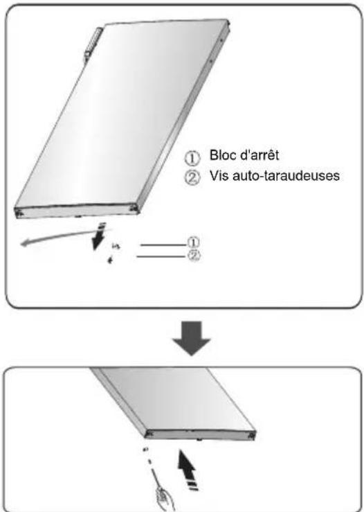 HISENSE FF176F20W - Installation d'une poignée de porte - 7
