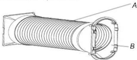 HISENSE APH12 - Installare il tubo e il collettore di scarico - 2