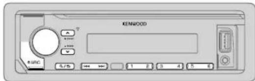 KENWOOD KMMBT222U - RADIO (for KMM-BT322U KMM-BT322 KMM-BT240U KMM-BT222U / KMR-M322BT - 1