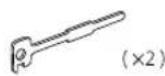 KENWOOD KDCBT765HD - Part list for installation - 5