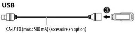 KENWOOD DPX592BT - Réglez le nom pour AUX - 3