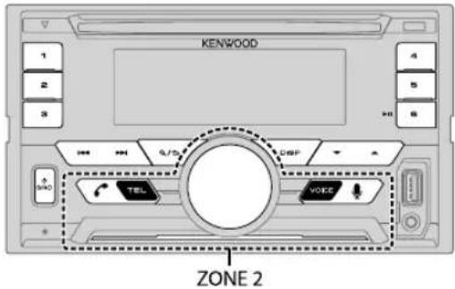 KENWOOD DPX592BT - BLUETOOTH — Teléfono móvil - 1