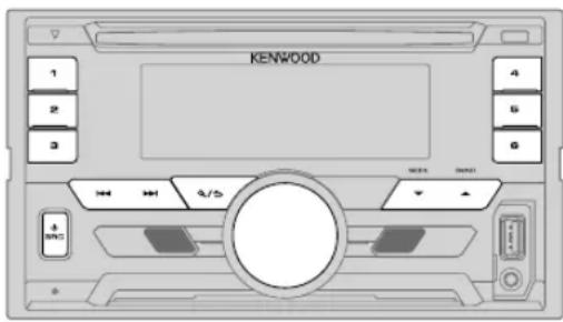 KENWOOD DPX592BT - HD Radio™ tuner/ RADIO - 1