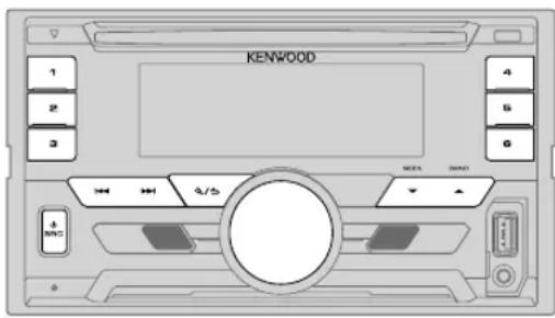KENWOOD DPX592BT - Tuner HD RADIO™/ RADIO - 1