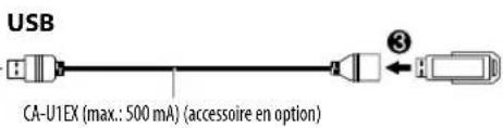 KENWOOD DPX792BH - Réglez le nom pour AUX - 3