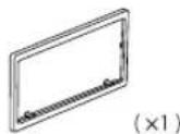 KENWOOD DPX792BH - Part list for installation - 2