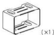 KENWOOD DPX792BH - Part list for installation - 1