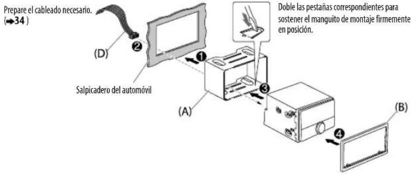 KENWOOD DPX792BH - Lista de piezas para la instalación - 8