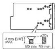 KENWOOD DPX792BH - When installing without the mounting sleeve - 1