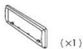 KENWOOD KDCMP172U - Part list for installation - 2