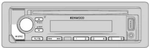 KENWOOD KDCMP172U - PROCEDIMIENTOS INICIALES RADIO - 1