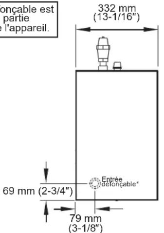 Hatco MC17 - Dimensions — Série « C » Compact 4 à 18 kW - 3
