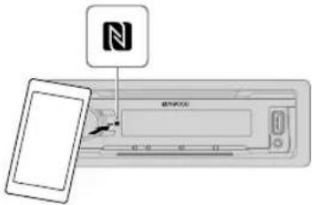 KENWOOD KMRM315BT - Faites la connexion avec un périphérique distant avec Une seule touche (NFC) (pour KMM-BT515HD) - 1