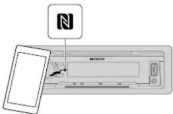 KENWOOD KMRM315BT - Connect with a remote device by One-touch (NFC) (for KMM-BT515HD) - 1
