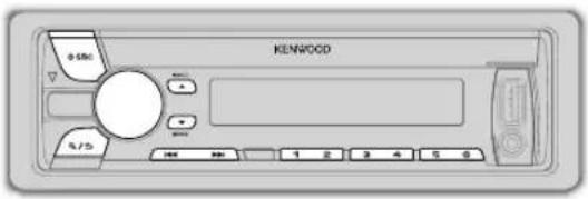 KENWOOD KMRD558BT - RADIO - 1