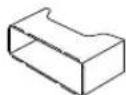 KENWOOD KMRD558BT - Liste des pièces pour l'installation - 3