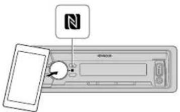 KENWOOD KMRD765BT - Connect with a remote device by One-touch (NFC) (for HMR-D765BT - 1
