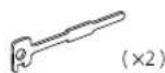 KENWOOD KMRD765BT - Listedespieces pour l'installation - 1