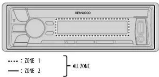 KENWOOD KMRD765BT - AJUSTES DE VISUALIZACION - 1