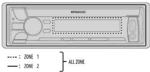 KENWOOD KMRD765BT - RéGLAGES AUDIO - 1