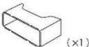 KENWOOD KMRD765BT - Part list for installation - 3