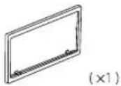 KENWOOD DPX303MBT - Liste des pièces pour l'installation - 2