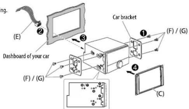 KENWOOD DPX303MBT - Installing in Toyota cars - 1