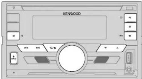 KENWOOD DPX303MBT - Start playback - 3