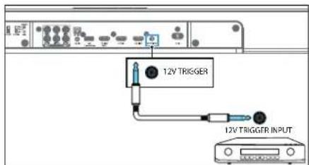 12V TRIGGER 12V TRIGGER INPUT