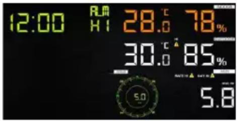 Perel WC224 - Alarmwert - 1