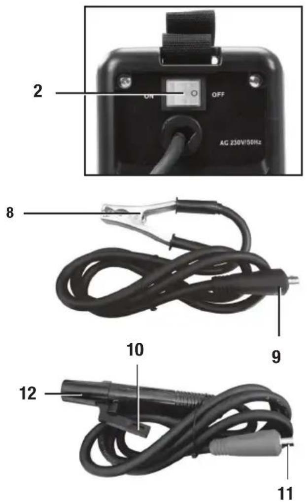SILVERLINE 846386 - 100A MMA Inverter Arc Welder Kit 25 - 100A - 15
