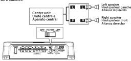 KENWOOD KACPS702EX - Connection / raccordements / conexiones - 3