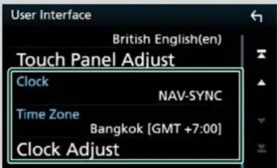 KENWOOD DNX5180S - ตั้งค่าแต่ละรายการต่อไปนี้ เลื่อนหน้าจอเพื่อแสดงรายการ - 1