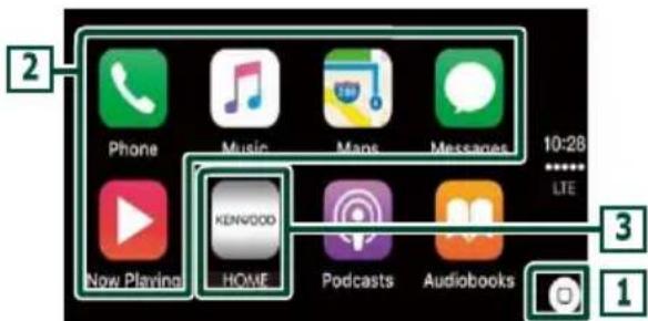 KENWOOD DNX5180S - Apple CarPlay - 2