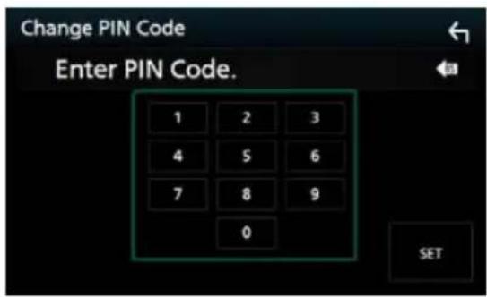 KENWOOD DNX5180S - ป้อนรหัส PIN - 1