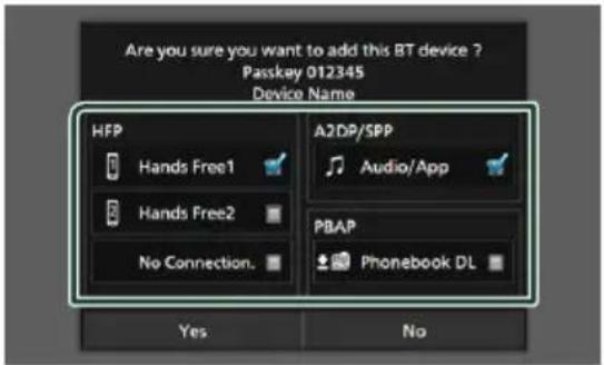 KENWOOD DDX819WBTL - Sélectionnez la fonction que vous voulez utiliser. - 1