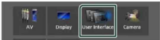 AV Display User Interface Camera