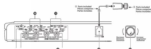 KENWOOD XH4014 - Controls / contrôles / controles - 4