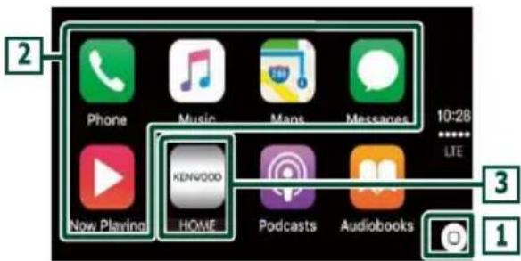 KENWOOD DNX5180SM - Apple CarPlay - 2