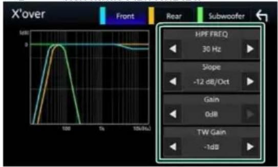 KENWOOD DNX5180SM - ตั้งค่าแต่ละรายการต่อไปนี้ - 1