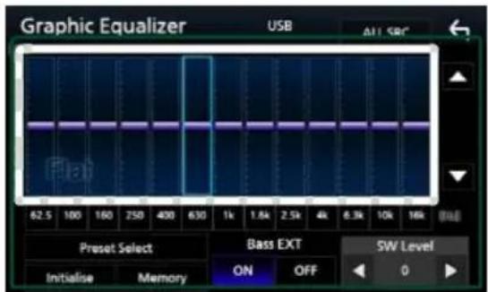 KENWOOD DNX5180SM - การควบคุมอิควลไลเซอร์ - 2