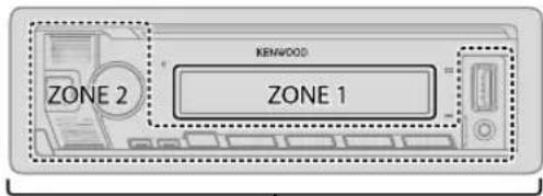 KENWOOD KMRM505DAB - RÉGLAGESD'AFFICHAGE - 1
