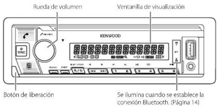 KENWOOD KMRM505DAB - Placa frontal - 1