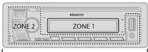 KENWOOD KMRM505DAB - DISPLAY-INSTELLINGEN - 1