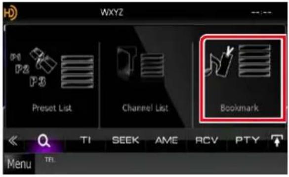 KENWOOD DNX571TR - Suppression de favoris - 1