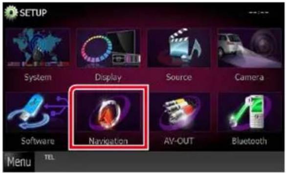 KENWOOD DNX571TR - Configuration de la navigation - 1