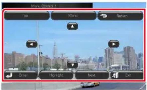 KENWOOD DNX571TR - Utilisation du menu DVD - 2