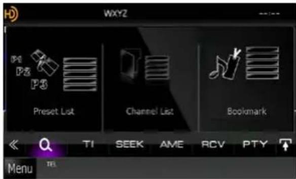 KENWOOD DNX571TR - Recherche par catégorie/ station - 1