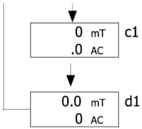 VOLTCRAFT GM70 - d) Meten van AC-magneetvelden (wisselvelden) - 2
